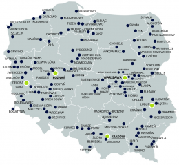 Aktualne lokalizacje SAFEGE S.A.S. Oddział w Polsce na mapie